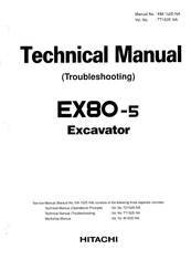 Hitachi EX80-5 Technical Manual
