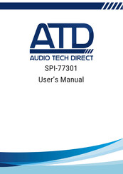 Atd Tools SPI-77301 User Manual