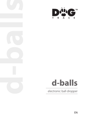 Dog trace d-balls Manual