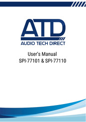 ATD Tools SPI-77101 User Manual