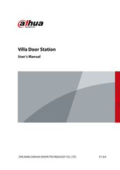 Dahua Villa DHI-VTO2101E-P-S2 User Manual