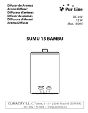 Pur Line SUMU 15 BAMBU Manual