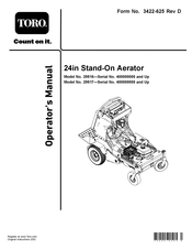 Toro 29517 Operator's Manual