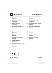 EINHELL TE-AC 430/90/10 Original Operating Instructions