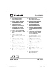 EINHELL CLEANEXXO Original Operating Instructions