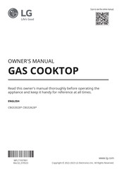 LG CBGS3628 Series Owner's Manual