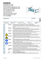 Siemens EBS SENTRON 3VM Operating Instructions Manual