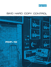 Digital Equipment PDP-10 Manual