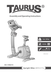 Taurus CVEB2518 Assembly And Operating Instructions Manual
