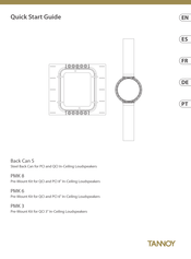 Tannoy PMK 3 Quick Start Manual