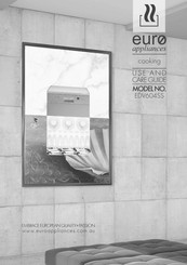Euro Appliances EDV604SS Use And Care Manual