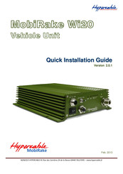 Hypercable MobiRake Wi20 Quick Installation Manual