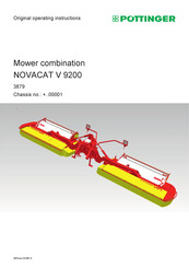 Pottinger NOVACAT V 9200 Original Operating Instructions