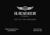 Haemmer HARTLY User Manual