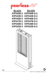 peerless-AV KIP546B-3 Manual