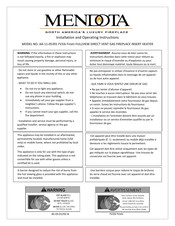 Mendota AA-11-05391 Installation And Operating Instructions Manual