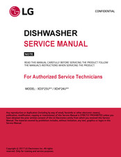 LG XD3 25U Series Service Manual