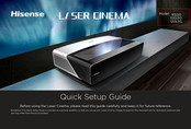 Hisense Laser Cinema 100L5G Quick Setup Manual
