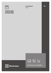 Electrolux KOD5H70BX User Manual