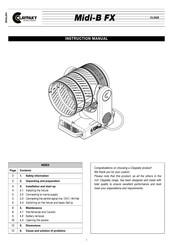 ARRI Claypaky Midi-B FX Instruction Manual