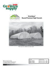 Farmtek GrowSpan PB01700R4 Manual