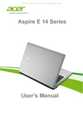 Acer Aspire E5-471 User Manual