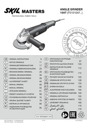SKIL MASTERS 1047 Original Instructions Manual