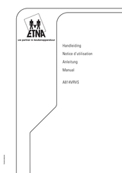 ETNA A814VRVSA1E/E2 Manual