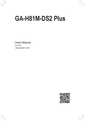 Gigabyte GA-H81M-DS2 Plus User Manual