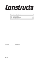 CONSTRUCTA CF110250 Instruction Manual