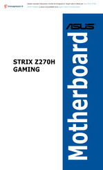 Asus STRIX Z270H Gaming Manual