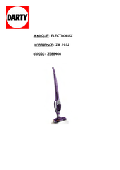 Electrolux ZB2932 Manual