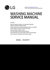 LG F0L9DYP2 Series Service Manual