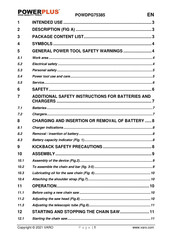 VARO Powerplus POWDPG75385 Manual