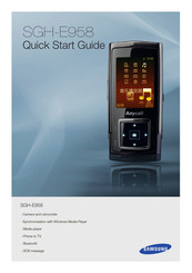 Samsung SGH-E958 Quick Start Manual