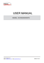 I-Tech ECHW2400HDWT2 User Manual