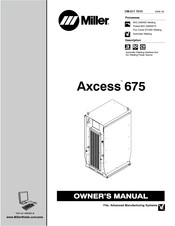 Miller Axcess 675 Owner's Manual