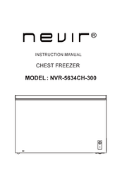 Nevir NVR-5634CH-300 Instruction Manual