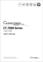 CLEAN TOUCH Bidet CT-7000 Series User Manual