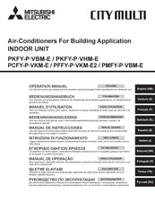 Mitsubishi Electric CITY-MULTI PKFY-P-VBM-E Series Operation Manual