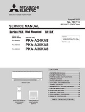 Mitsubishi Electric PKA-A30KA8 Service Manual