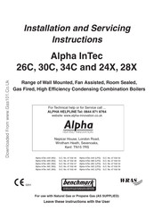 Alpha 47 532 45 Design, Installation And Servicing Instructions
