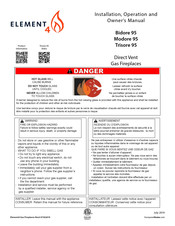 Element4 Modore 95 Installation, Operation And Owner's Manual