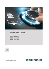 Grundig GD-TI-AP4510T Quick Start Manual