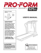 Pro-Form PFTL62582 User Manual