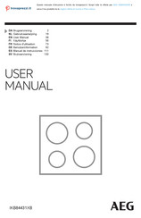 AEG 949 597 228 00 User Manual