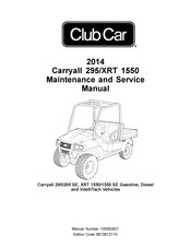 Club Car Carryall 295 2014 Maintenance And Service Manual