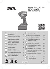 Skil SD1E3225JA Original Instructions Manual