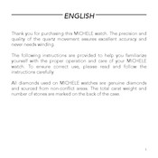 Michele Deco Sport MWW06K000030 Manual