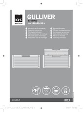 Kis GULLIVER 9753000 Assembly Instruction Manual